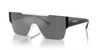 BURBERRY WHITE GREY MIRROR BLACK SHIELD - SUNGLASS BURBERRY  - 429140496G