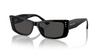 JIMMY CHOO LEXY BLACK RECTANGLE CRYSTALS - SUNGLASS JIMMY CHOO  - 5002BU500087
