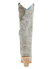 CORRAL SILVER FLORAL TALL TOP - BOOT LADIES  - A4482