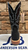 ANDERSON BEAN BOOT STINGRAY BLACK - BOOT MENS WESTERN - 341049