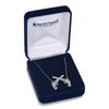 MONTANA SILVERSMITHS CROSSED PISTOL PENDANT - ACCESSORIES JEWELRY NECKLACE - NC5879