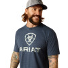 ARIAT LIBERTY USA DIGITAL CAMO NAVY - MENS TEE COR - 10054179