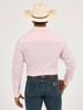 WRANGLER CODY JOHNSON PINK PLAID - MENS SHIRT  - 112359683