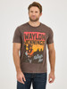 WRANGLER WAYLON JENNINGS GRAPHIC BROWN - MENS TEE  - 112361068