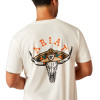 ARIAT MEXICALI ANTIQUE WHITE TEE - MENS TEE  - 10054829