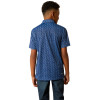 ARIAT ALL OVER PRINT POLO BLUE DEPTH - KIDS BOYS POLO - 10055423