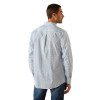 ARIAT BOOKER WRINKLE FREE FITTED BLU - MENS SHIRT  - 10054662