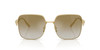 DOLCE & GABBANA SQUARE MATTE GOLD METAL - SUNGLASS DOLCE & GABBANA  - 231012246E