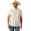 ARIAT VENTTEK WESTERN FITTED WHITE - MENS SHIRT  - 10054478