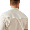ARIAT VENTTEK WESTERN FITTED WHITE - MENS SHIRT  - 10054478