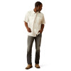 ARIAT WESTERN VENTTEK CLASSIC WHITE - MENS SHIRT  - 10054482