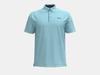 UNDER ARMOUR TECH POLO STREAM BLUE - MENS POLO  - 1290140-494