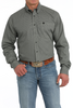 CINCH BLACK GEOMETRIC PRINT - MENS SHIRT  - MTW1105861