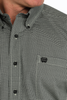 CINCH BLACK GEOMETRIC PRINT - MENS SHIRT  - MTW1105861