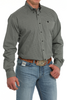 CINCH BLACK GEOMETRIC PRINT - MENS SHIRT  - MTW1105861