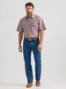 WRANGLER CLASSIC FIT BROWN WORKSHIRT - MENS SHIRT  - 112359545