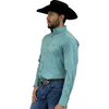 WRANGLER GEORGE STRAIT SOLID TURQUOISE - MENS SHIRT  - 112359998