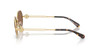 TORY BURCH MILLER METAL OVAL SHINY GOLD - SUNGLASS TORY BURCH  - 6113334373