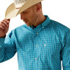 ARIAT PRO JOURNEY CLASSIC TURQUOISE - MENS SHIRT  - 10054739