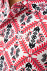 LOST CALF AZTEC KAI RED PRINT - MENS POLO  - AZTEC KAI