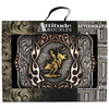 ATTITUDE BY MONTANA SILVERSMITHS 2TONE CODE OF THE WEST - ACC BUCKLE  - A1038P