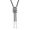 MONTANA SILVERSMITHS AMERICAN FLAG EAGLE BOLO TIE - ACCESSORIES OTHER  - AMBT5066MA