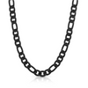 MONTANA SILVERSMITHS MIDNIGHT ONYX FIGARO CHAIN - ACCESSORIES JEWELRY NECKLACE - NC6093
