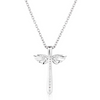 MONTANA SILVERSMITHS WINGS OF FAITH CROSS - ACCESSORIES JEWELRY NECKLACE - NC6125