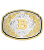 ATTITUDE BY MONTANA SILVERSMITHS WESTERN INITIAL BUCKLE B - ACC BUCKLE  - A1047B