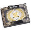 ATTITUDE BY MONTANA SILVERSMITHS WESTERN INITIAL BUCKLE K - ACC BUCKLE  - A1047K