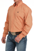 CINCH CORAL GEOMETRIC PRINT - MENS SHIRT  - MTW1105875