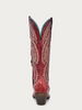 CORRAL RED EMBROIDERY TALL SNIP TOE - BOOT LADIES  - E1318