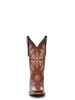 CORRAL COGNAC EMBROIDERY SQUARE TOE - BOOT LADIES  - L2000
