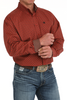 CINCH RED DIAMOND PRINT - MENS SHIRT  - MTW1105870