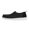 HEY DUDE WENDY PERF CANVAS BLACK - FOOTWEAR LADIES  - 43111-001