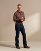 TECOVAS THE WYATT MAHOGANY OSTRICH - BOOT MENS WESTERN - M10077MAH
