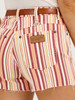 WRANGLER RETRO NATALIE STRIPE SHORTS - LADIES SHORT   - 112359361