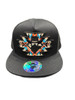 DE RANCHO AZTEC HEART BLK - HATS CAP  - AZTEC HEART BLK
