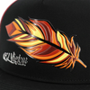 EL VIEJON PLUMA BLACK MARRON FLAT - HATS CAP  - PLUMA 3