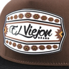 EL VIEJON COMANCHE BLACK BROWN TAN - HATS CAP  - COMANCHE 1