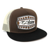 EL VIEJON COMANCHE BLACK BROWN TAN - HATS CAP  - COMANCHE 1