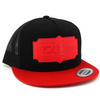 EL VIEJON RETRO RED BLACK BLACK FLAT - HATS CAP  - RETRO 1