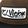 EL VIEJON EV PATCH BLACK BROWN KHAKI - HATS CAP  - EV PATCH 17