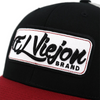 EL VIEJON EV PATCH MAROON BLACK GREY - HATS CAP  - EV PATCH 19