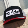 EL VIEJON EV PATCH MAROON BLACK GREY - HATS CAP  - EV PATCH 19