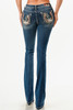 GRACE IN LA 430 HORSE SHOE CACTUS - LADIES JEANS  - EB81733