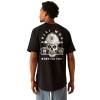 ARIAT REBAR BLACK TEE SHIRT - MENS TEE  - 10054445