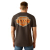 ARIAT OL' STYLE LOCKUP VINTAGE BLACK - MENS TEE  - 10054837