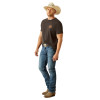 ARIAT OL' STYLE LOCKUP VINTAGE BLACK - MENS TEE  - 10054837