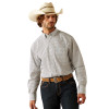 ARIAT GAYLOR CLASSIC FIT WHITE PRINT - MENS SHIRT  - 10054643